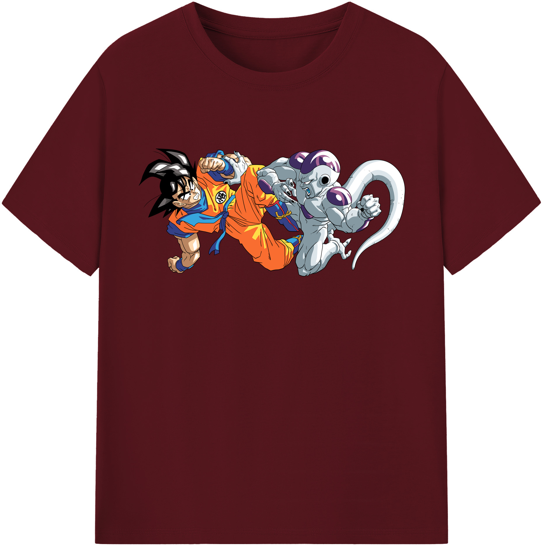 （画像用） ドラゴンボール 孫悟空（そん ごくう）Son Goku カカロット DRAGON BALL Kakarotto 綿100％半袖Tシャツ（フロントプリント）